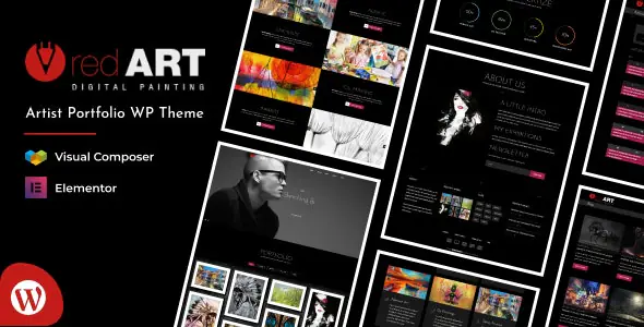 RedArtArtistPortfolioWordPressTheme.jpg.webp