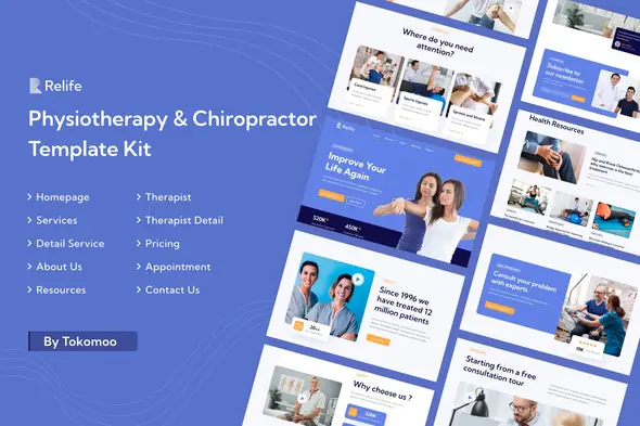 RelifePhysiotherapyChiropractorElementorTemplateKit.jpg.webp