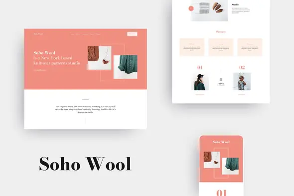 SohoWool-HandmadeCraftPatternsElementorTemplateKit.jpg.webp