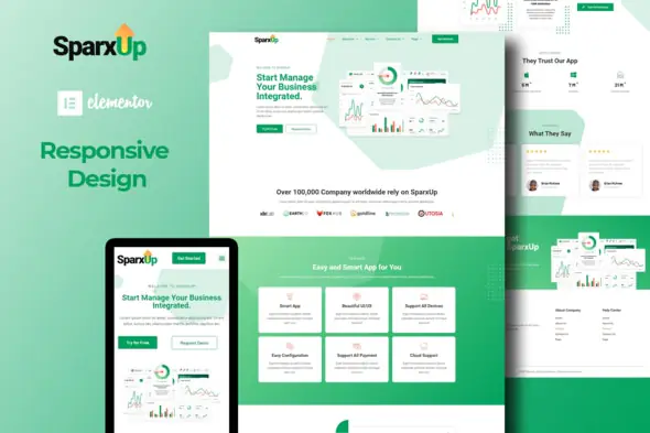 SparxUp-SaasStartupElementorTemplateKit.jpg.webp