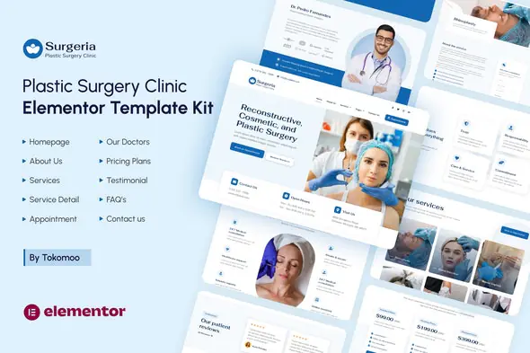 Surgeria-PlasticSurgeryClinicElementorTemplateKit.jpg.webp