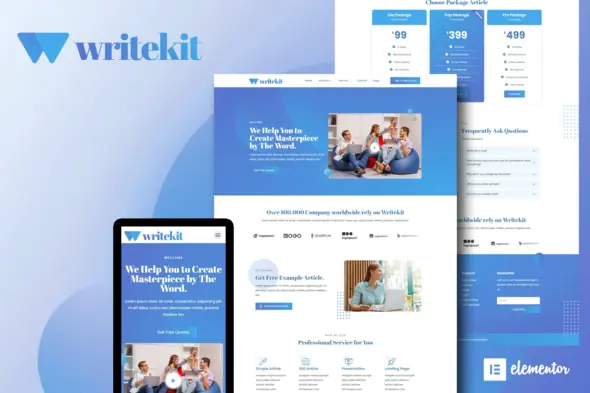 WriteKit-ContentWritingServicesAgencyElementorTemplateKit.jpg.webp