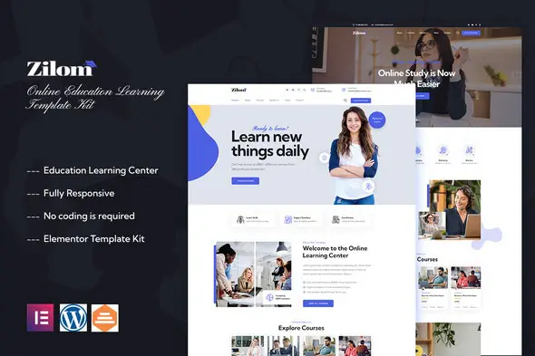 Zilom-OnlineEducationLearningElementorTemplateKit.jpg.webp