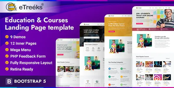 eTreeks-OnlineCoursesEducationLandingPageTemplate.jpg.webp