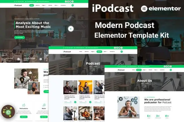 iPodcast-ModernPodcastElementorTemplateKit.jpg.webp