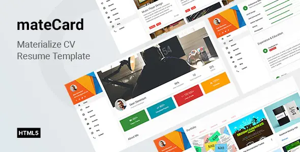 mateCard-CVResumeHTMLTemplate.jpg.webp
